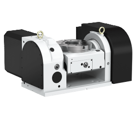 WGF-H0255DB 5 Axis Cradle Type CNC Tilting Rotary Table WGF-H0255DB 5 Axis Cradle Type CNC Tilting Rotary Table